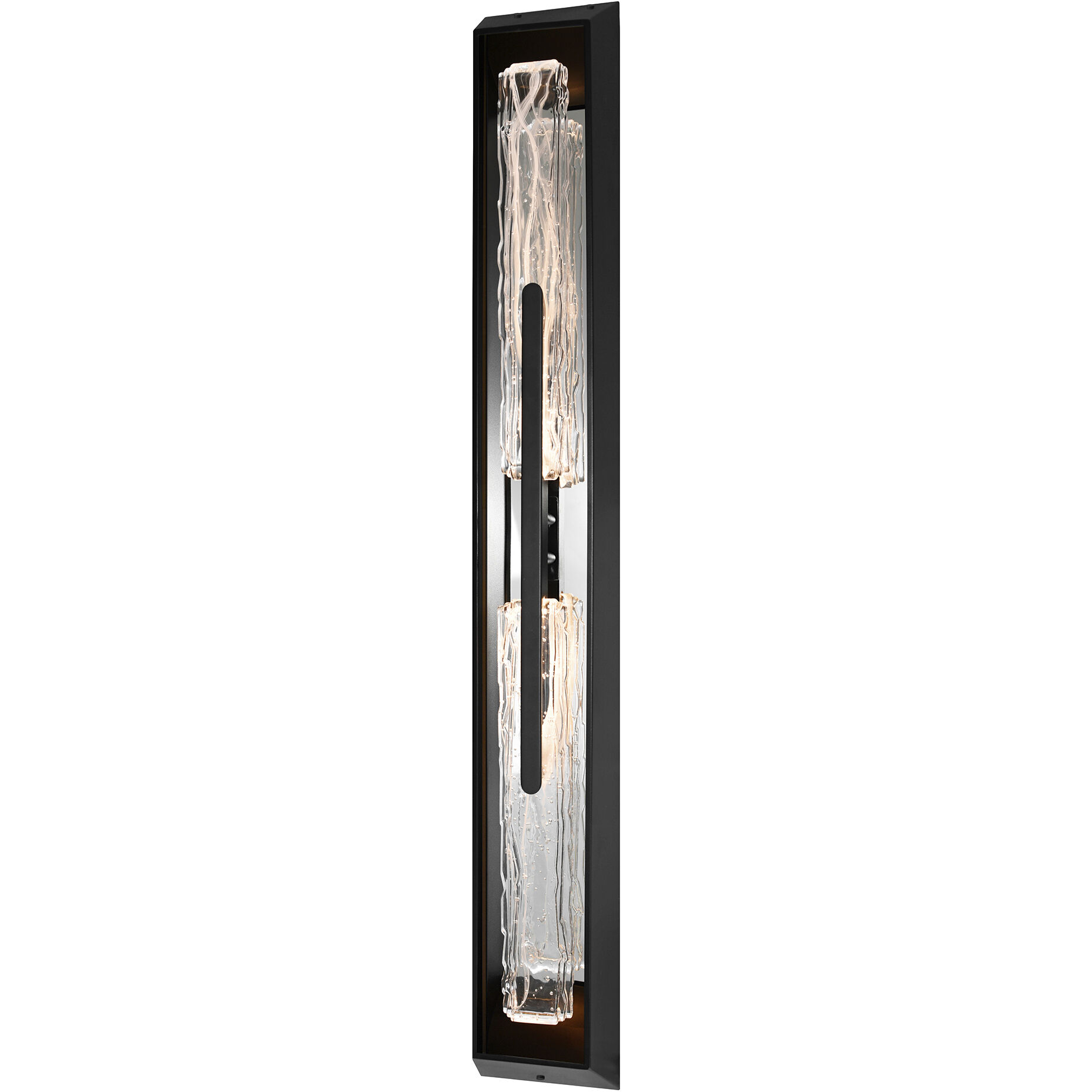 Curva LED 44 inch Sand Black Outdoor Wall Light