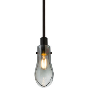 Wish 1 Light Black Pendant Ceiling Light
