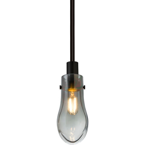 Wish 1 Light Black Pendant Ceiling Light