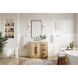 Chase 36 X 34 inch Linen Oak Bathroom Vanity Cabinet