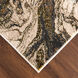 Artema 94 X 32 inch Gold Rug in 2 x 8