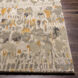 Kavita 36 X 24 inch Gray Rug in 2 x 3, Rectangle