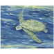 Lagoon Turtle Green and Blue Canvas, Propac