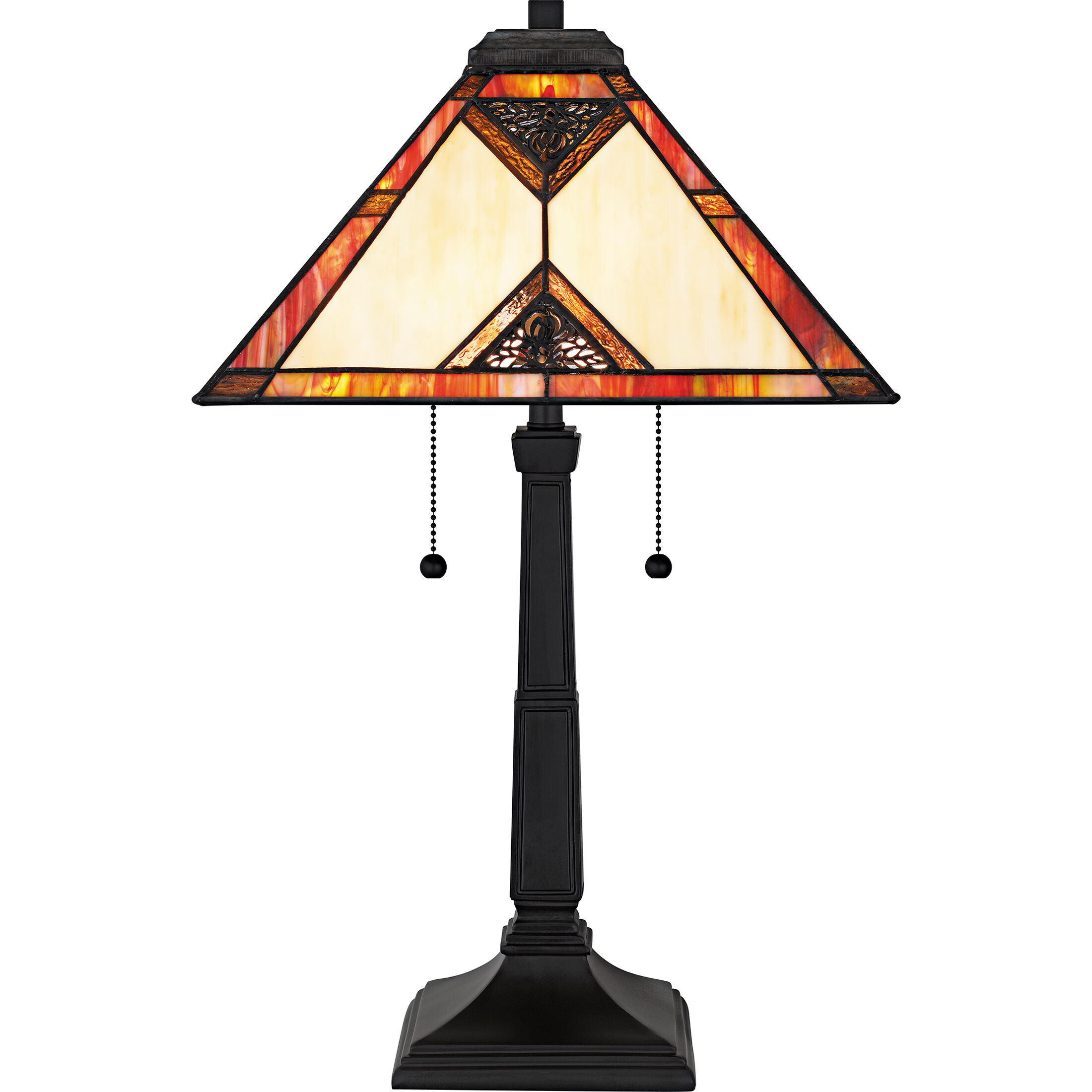 Aiden 23.5 inch 75.00 watt Matte Black Table Lamp Portable Light, Small