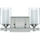Neighborhood Celeste 2 Light 12 inch Brushed Polished Nickel Vanity Light Wall Light