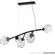 Vine 7 Light 49.3 inch Black Pendant Ceiling Light
