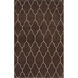 Gates 36 X 24 inch Dark Brown, Tan Rug