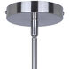Benson 5 Light 23 inch Brushed Nickel Chandelier Ceiling Light
