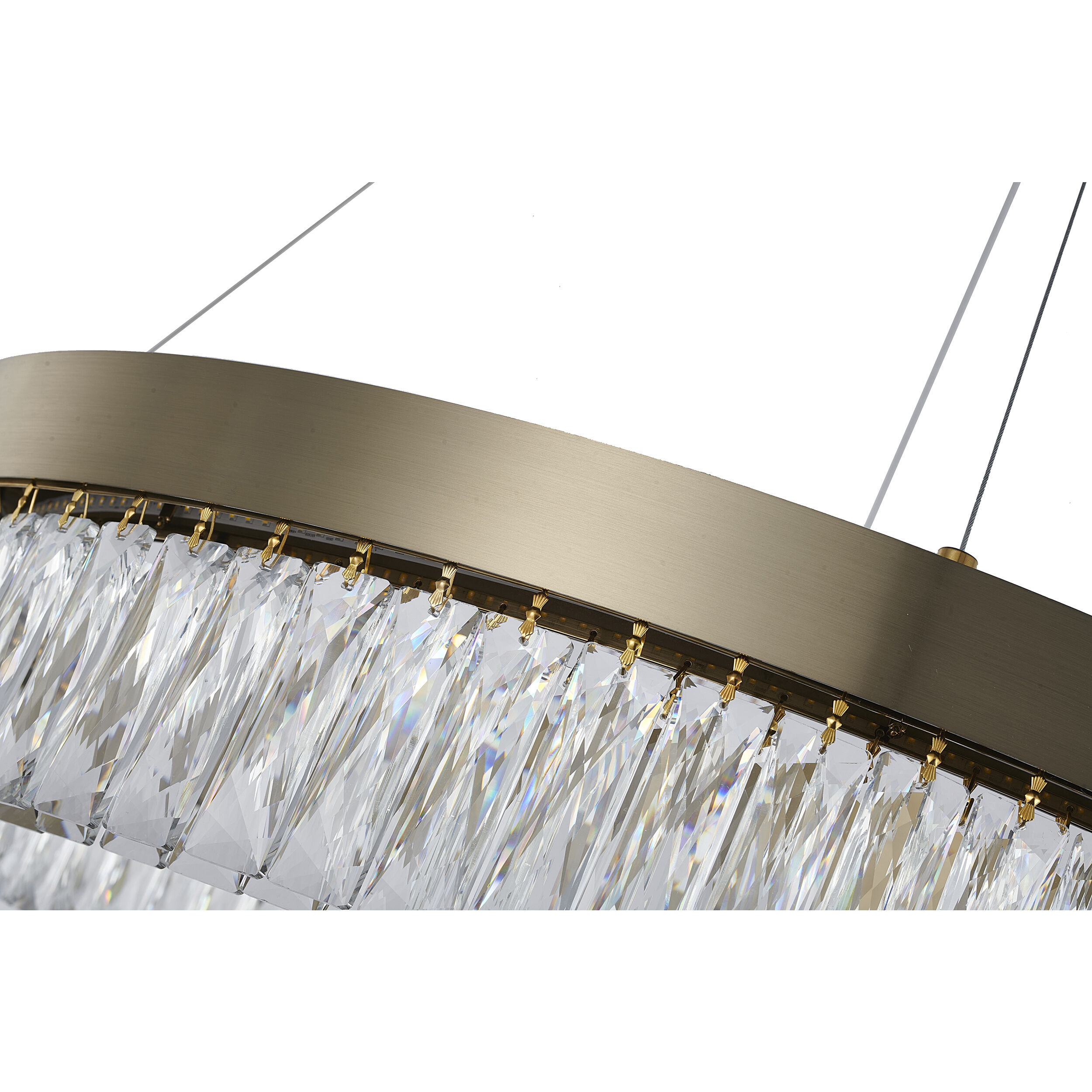 Canada LED 32 inch Gold Chandelier Ceiling Light