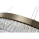 Canada LED 32 inch Gold LED Chandelier Ceiling Light