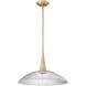 Lunelle 1 Light 18 inch Modern Gold Pendant Ceiling Light