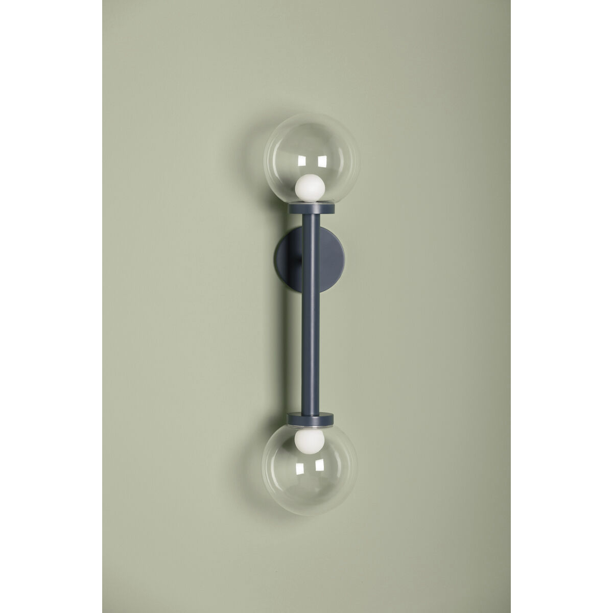 Sia 2 Light 6.5 inch Slate Blue Wall Sconce Wall Light