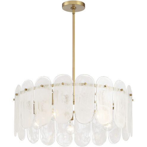 Oldmill 5 Light 25 inch Legacy Brass Pendant Ceiling Light