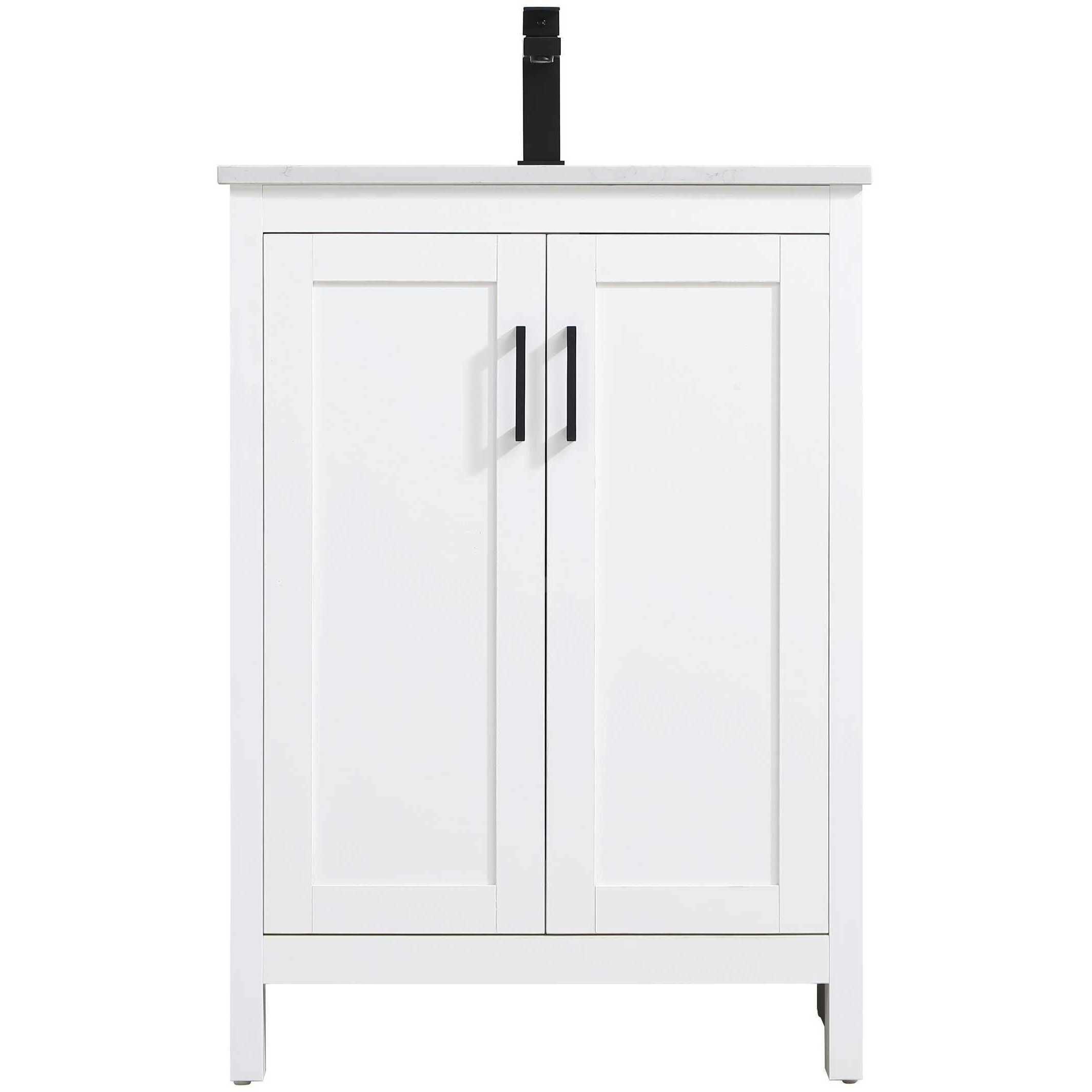 Finnley 24 X 34 inch White Bathroom Vanity Cabinet