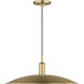 TOB by Thomas O'Brien Dash LED 24 inch Burnished Brass Pendant Ceiling Light