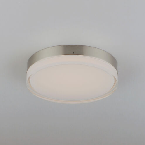 Illuminaire II LED 7 inch Satin Nickel Flush Mount Ceiling Light