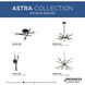 Astra 8 Light 42 inch Antique Bronze Chandelier Ceiling Light, Design Series