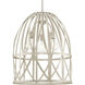 Chastain 3 Light 21 inch Bleached Oak Pendant Ceiling Light