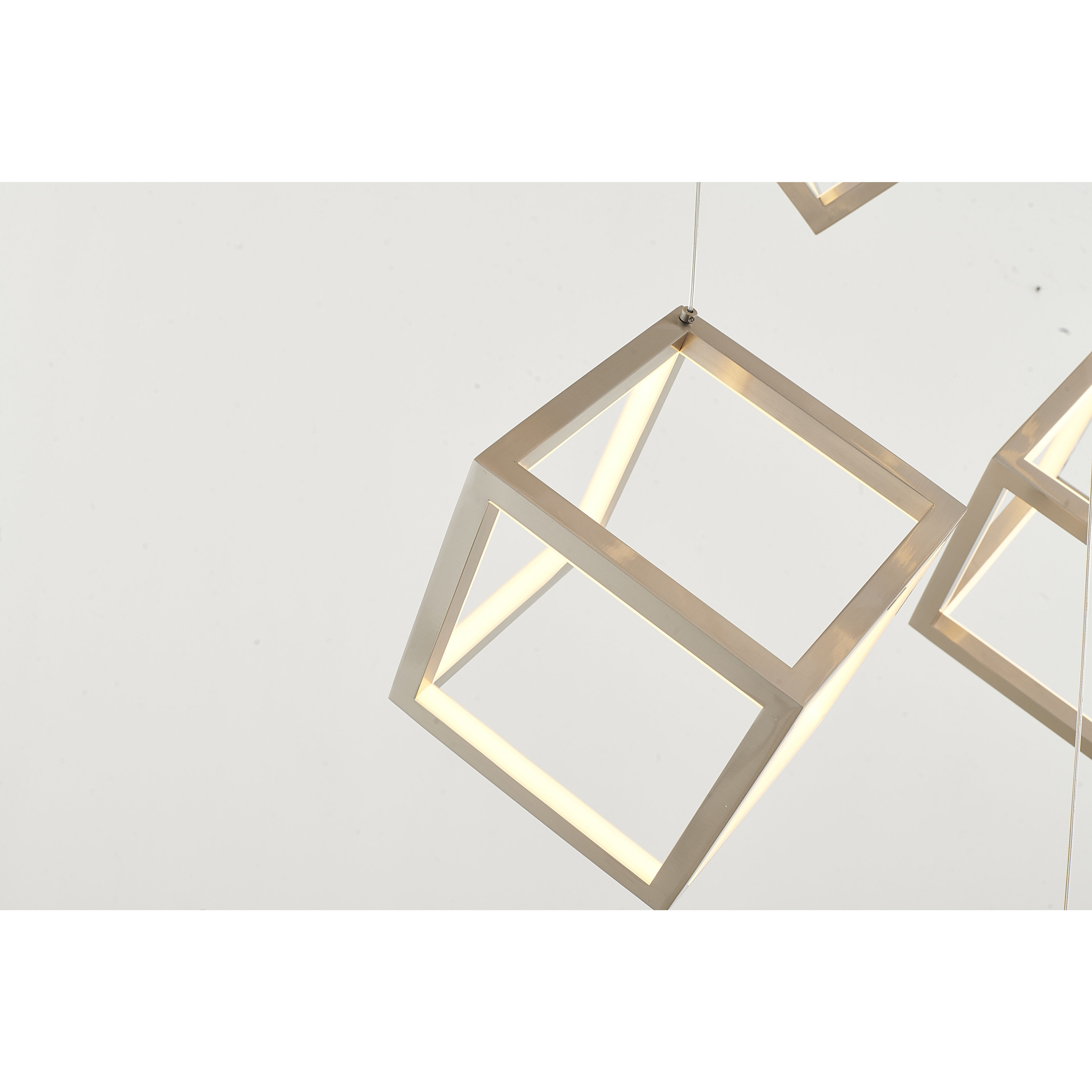 Canada LED 29 inch Nickel Chandelier Ceiling Light