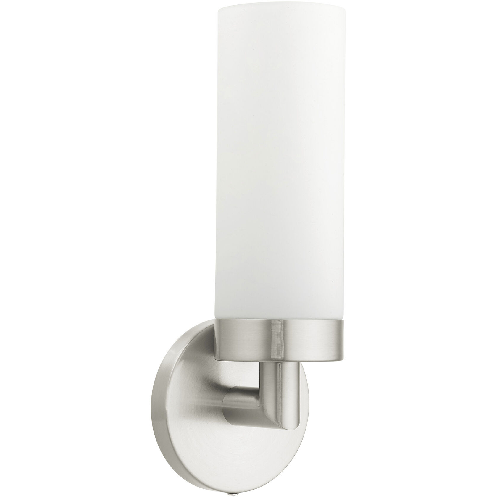 Aero 1 Light 4 inch Brushed Nickel ADA ADA Single Sconce Wall Light
