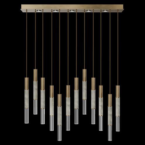 Antonia 17 Light 61 inch Gold Pendant Ceiling Light