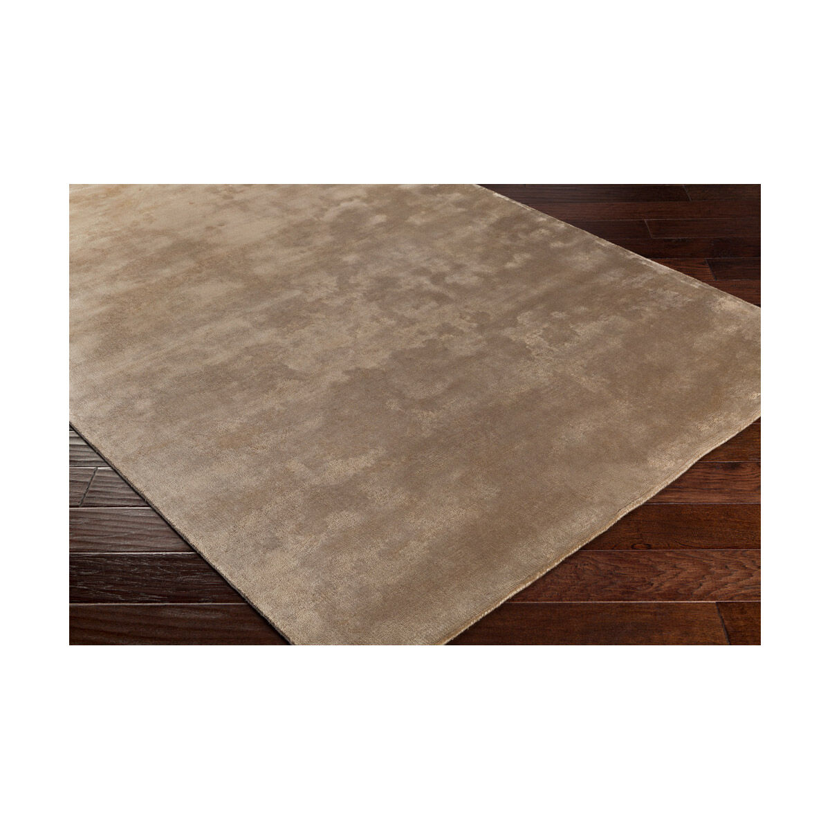 Bellatrix 72 X 48 inch Brown Area Rug, Viscose