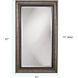 Texan 87 X 51 inch Silver Leaf Wall Mirror 
