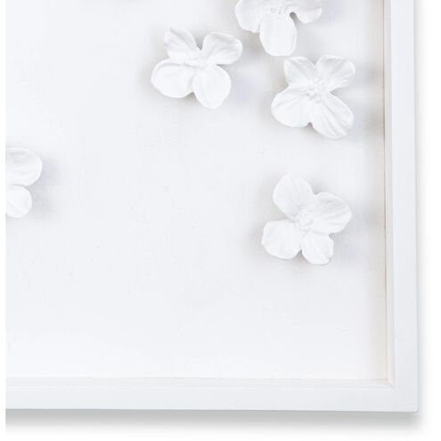 Dogwood White Wall Art, Bouquet I