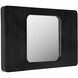 Franklin 30 X 20 inch Charcoal Black Mirror, B