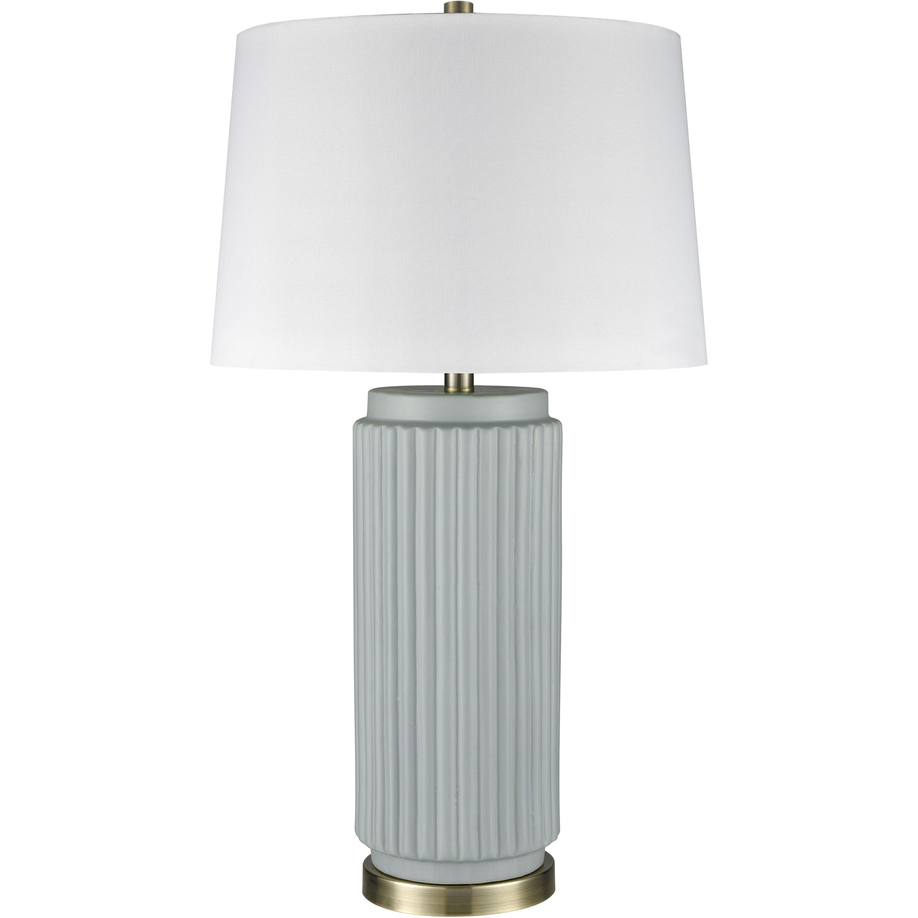 Knox 30 inch 150 watt Light Blue Table Lamp Portable Light