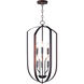 Provident 6 Light 15 inch Oil Rubbed Bronze Chandelier Ceiling Light