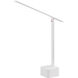 Portables 14 inch 3.00 watt White Table Lamp Portable Light