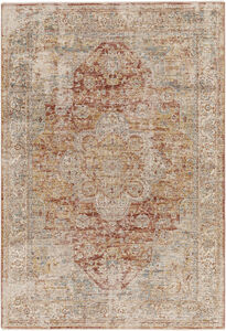 Aspendos 48 X 31 inch Taupe Rug, Rectangle
