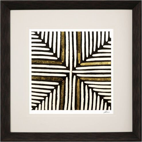 Abstract Collection Brown Framed Art