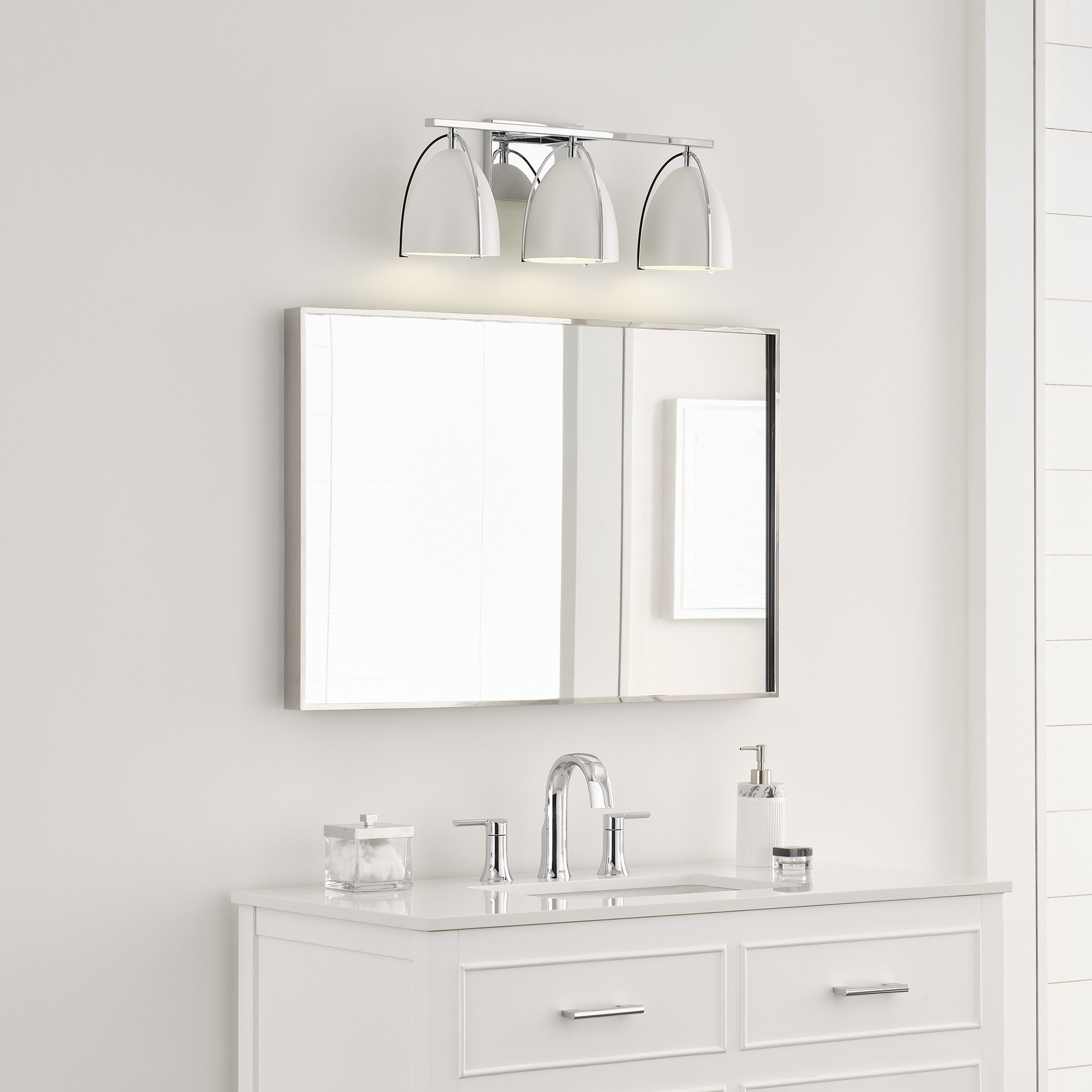 Sean Lavin Norman 3 Light 24.25 inch Chrome Wall Bath Fixture Wall Light