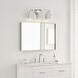 Sean Lavin Norman 3 Light 24.25 inch Chrome Wall Bath Fixture Wall Light