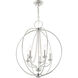 Arabella 5 Light 22 inch Polished Chrome Chandelier Ceiling Light