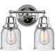 Aditi Small Bell LED 13 inch Polished Chrome Bath Vanity Light Wall Light, Aditi