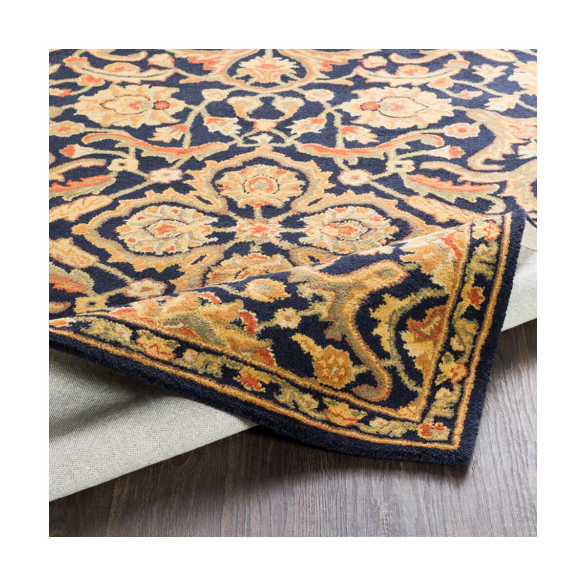 Middleton 72 X 72 inch Navy Indoor Area Rug, Round