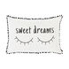 Dreamy 18 X 12 inch White/Black Pillow Kit, Lumbar