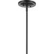 Eadie 6 Light 6 inch Black Chandelier Ceiling Light