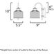 Bisque 1 Light 5.5 inch Oil Rubbed Bronze Wall Sconce Wall Light