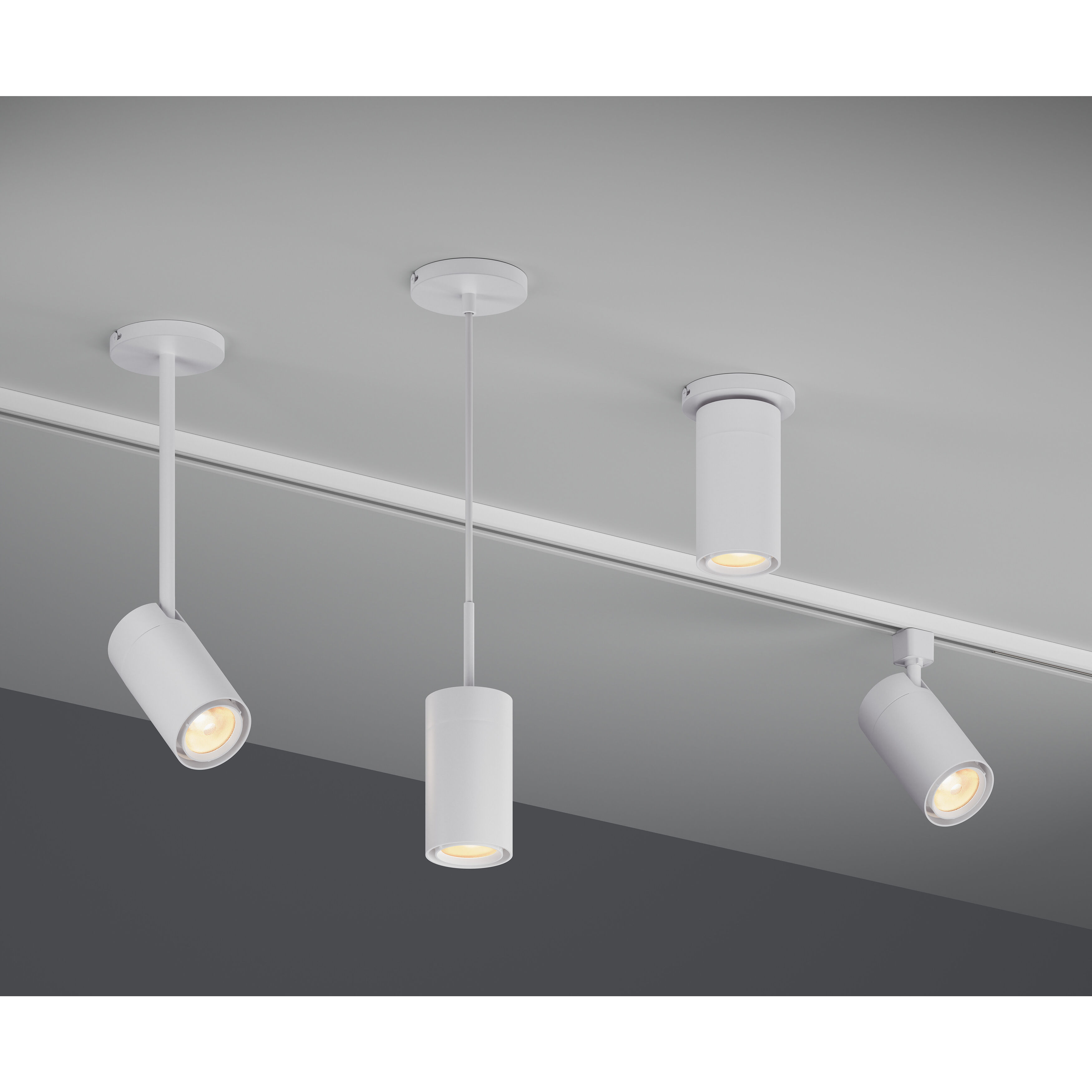 GX25 1 Light 120 White Track Light Head Ceiling Light, For ECOJ/JUNO Track