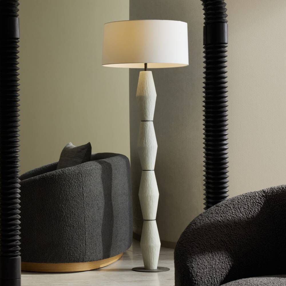Baker Ivory Floor Lamp Portable Light