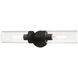 Ludlow 2 Light 4.25 inch Black Vanity Sconce Wall Light