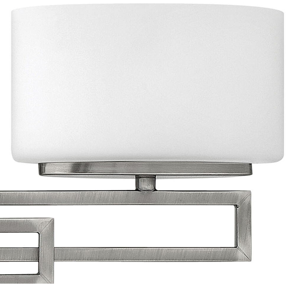 Lanza 4 Light 34 inch Antique Nickel Vanity Light Wall Light