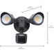Brentwood LED 7.17 inch Bronze Outdoor Security Light
