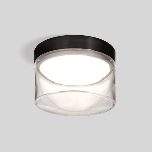 Epic LED 6 inch Black Flush Mount Ceiling Light