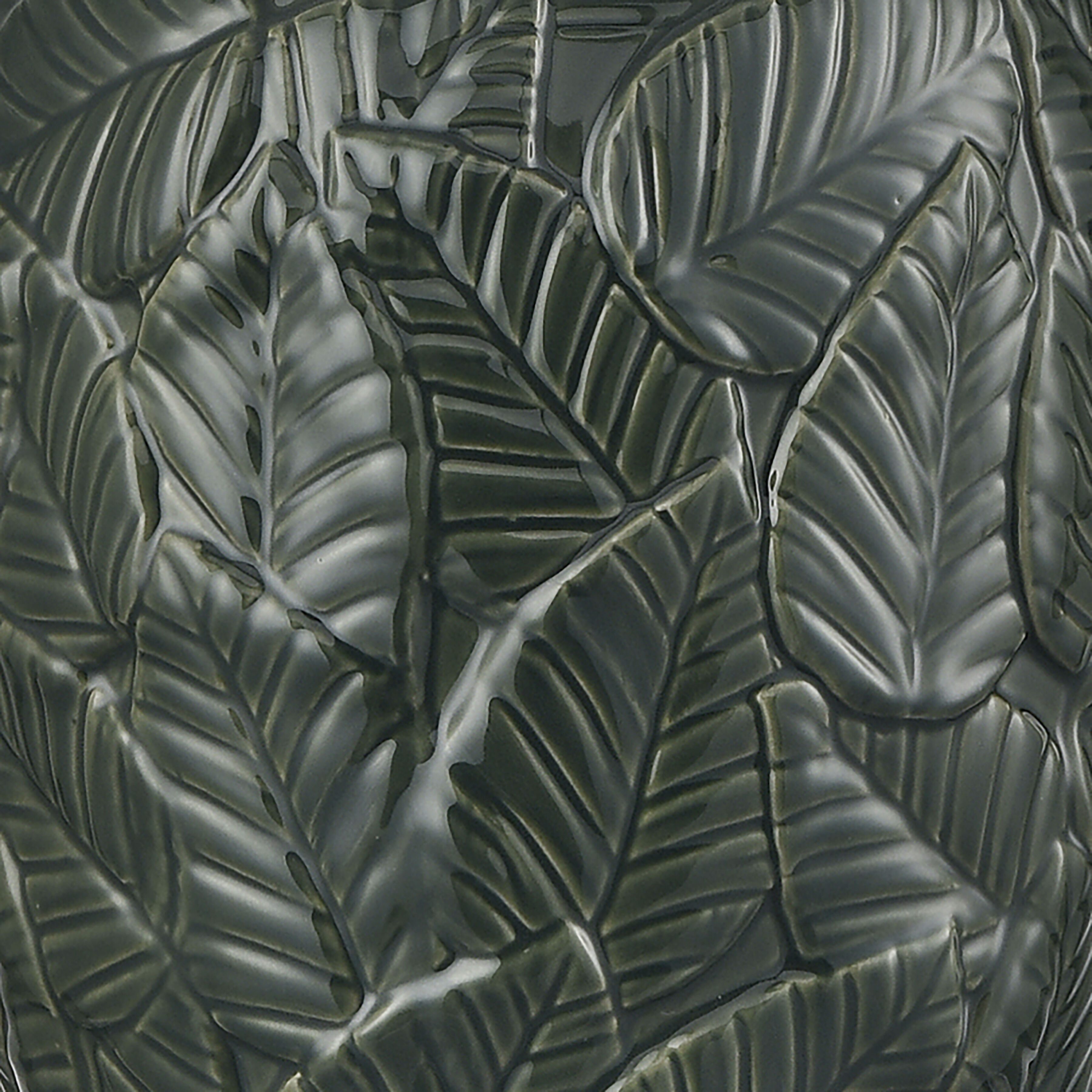 Goodell 27.5 inch 150 watt Dark Green with Clear Table Lamp Portable Light