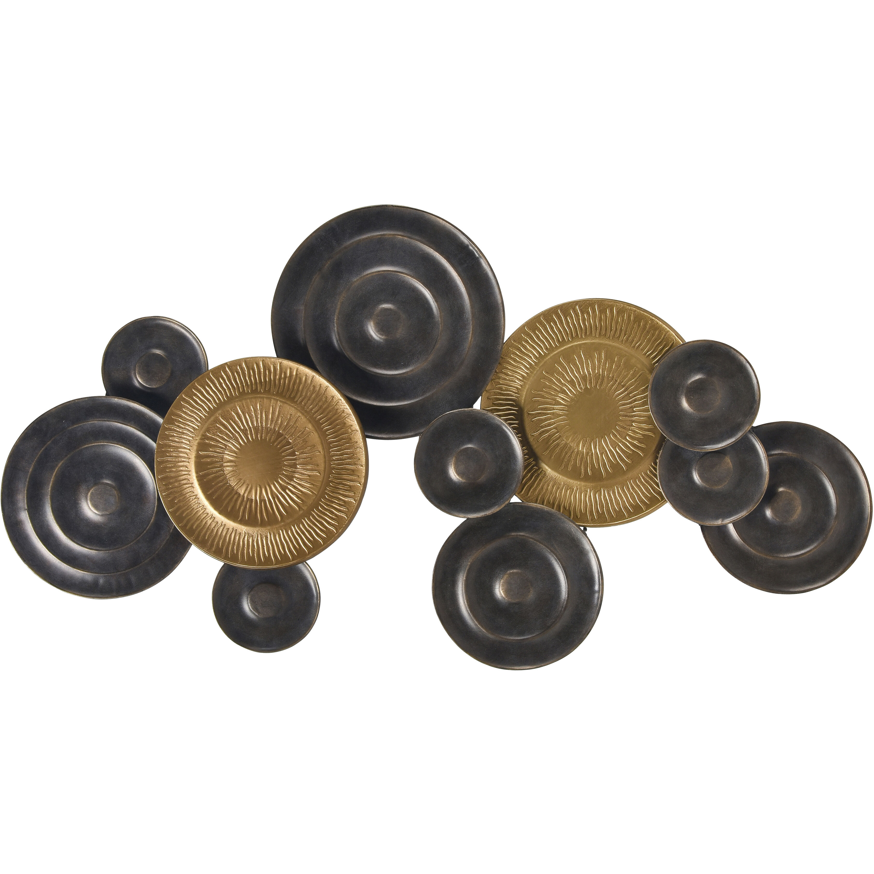 Breckman Brass with Bronze Dimensional Wall Art